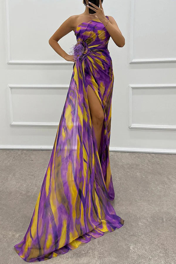 Mavis | Vibrantes Maxikleid