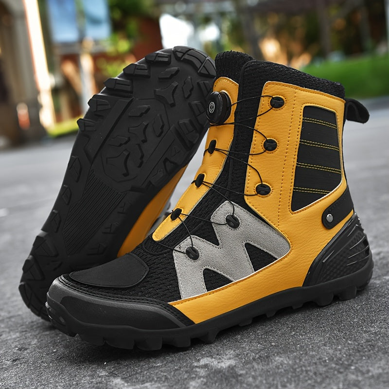 Herren Professionelle High-Top Motorradstiefel