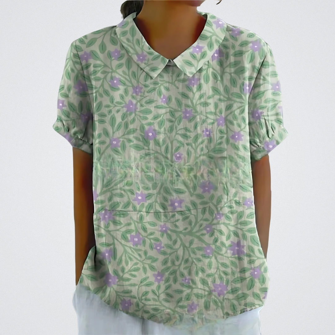 Lina | Bluse mit floralen Design |