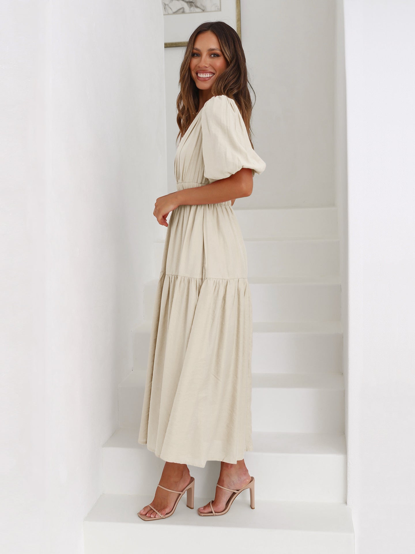 Bethany | Puffärmel Kleid