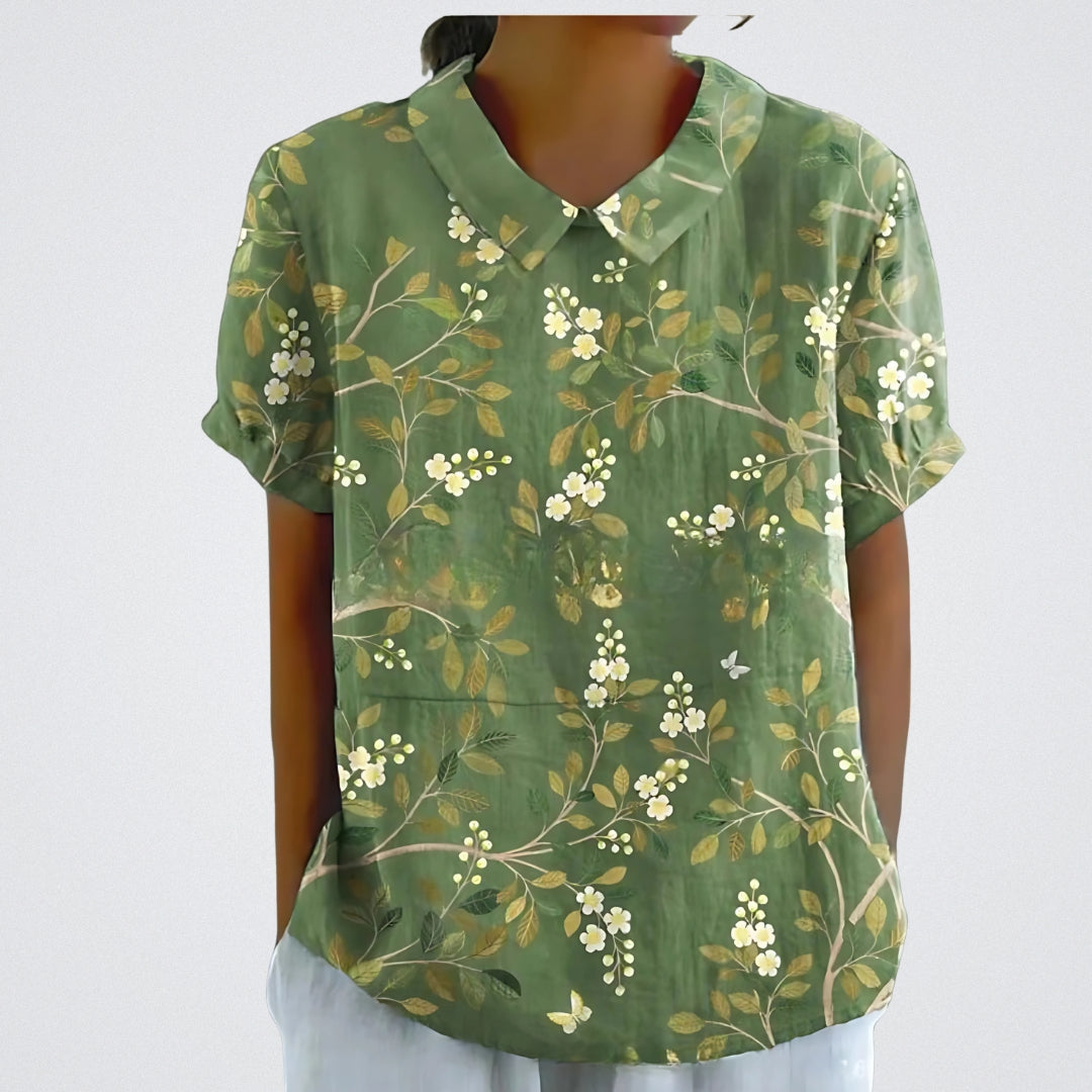 Lina | Bluse mit floralen Design |