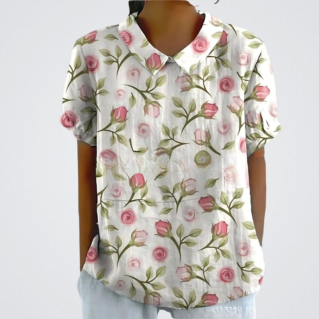 Lina | Bluse mit floralen Design |