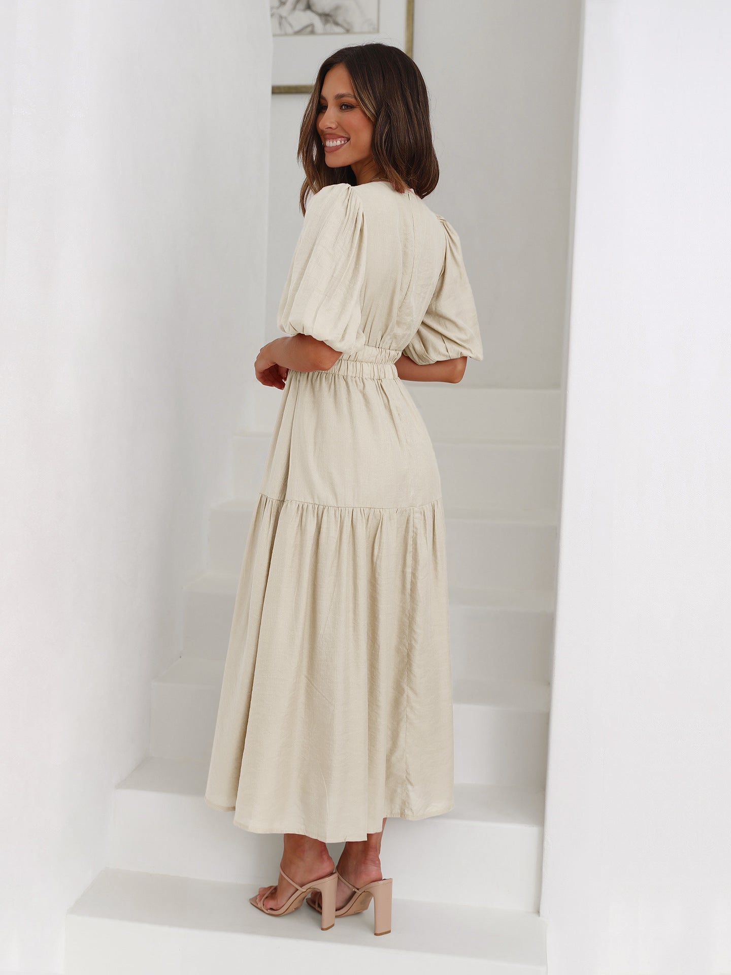 Bethany | Puffärmel Kleid
