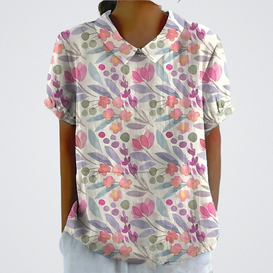 Lina | Bluse mit floralen Design |