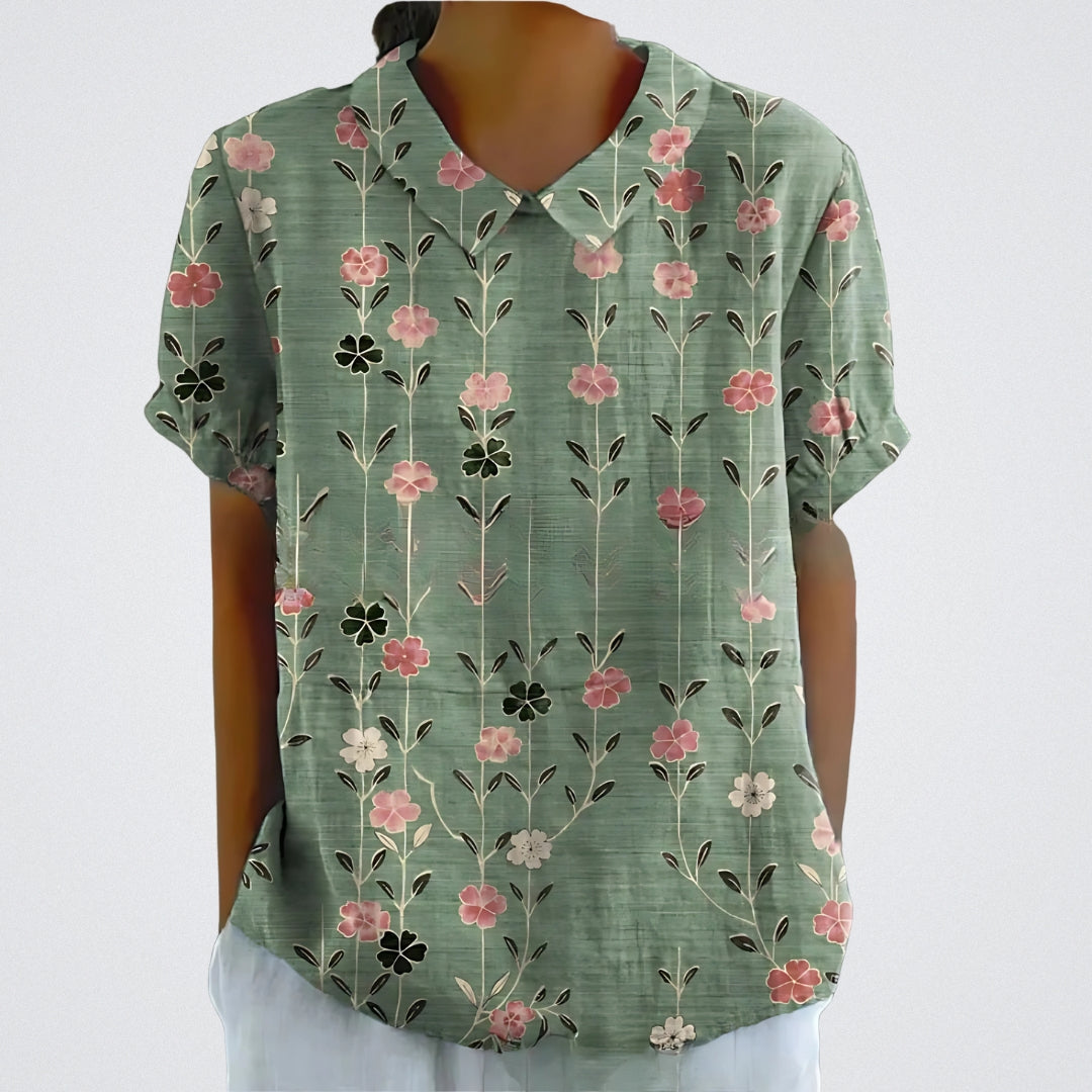 Lina | Bluse mit floralen Design |