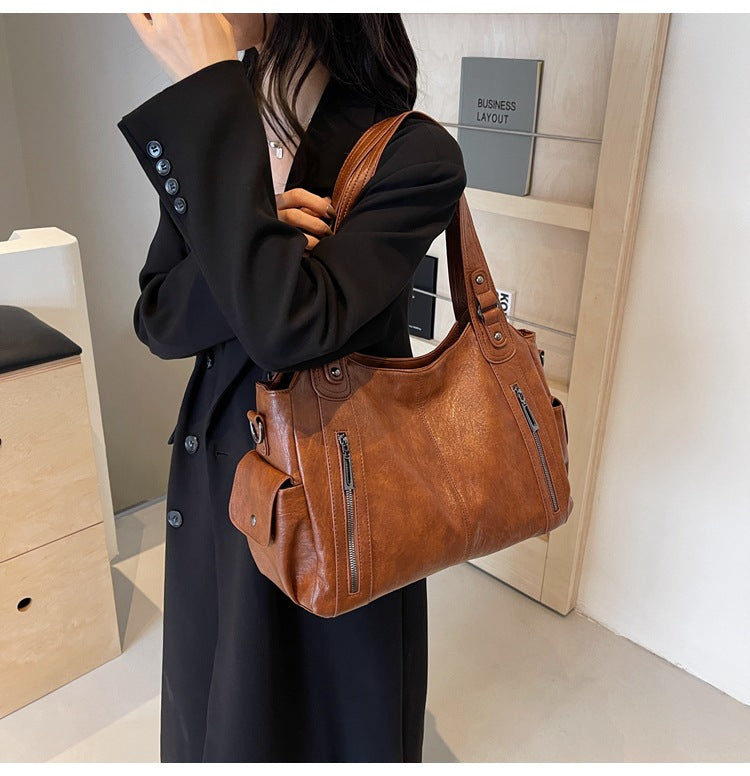 Novira | Leder Tote Bag