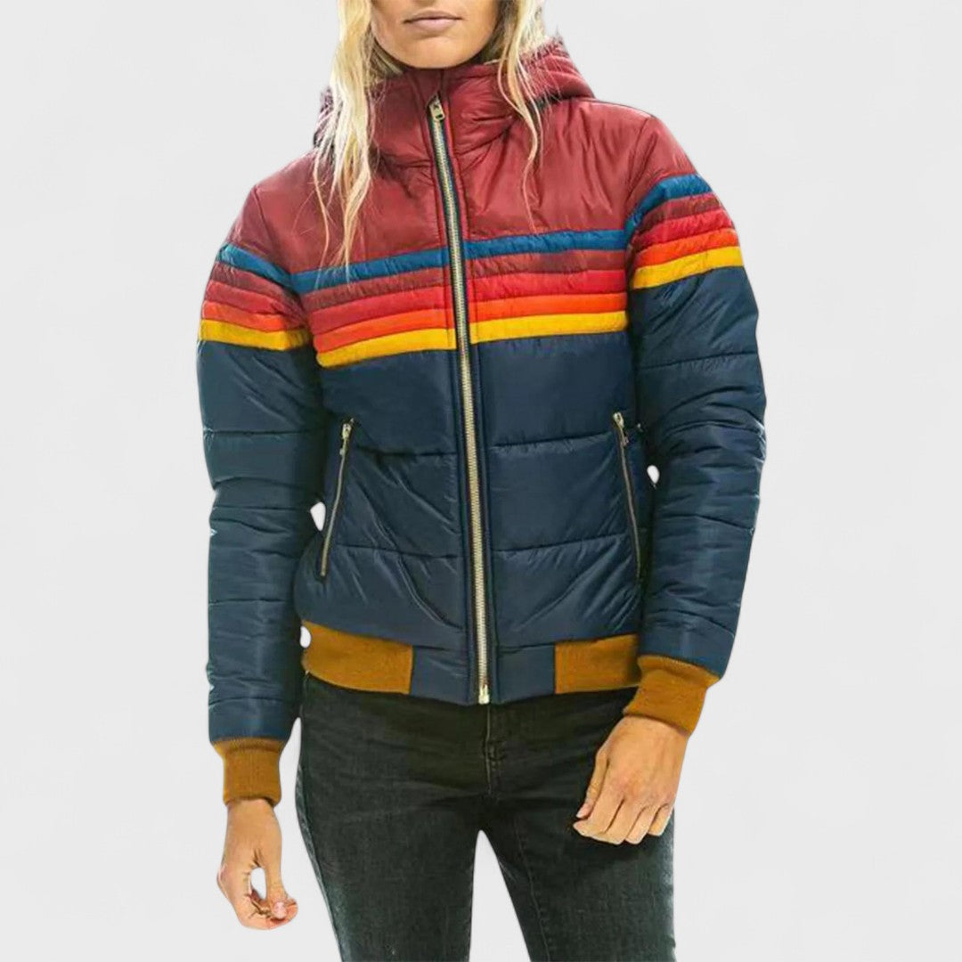 TYRA I STILVOLLE WINDDICHTE REGENJACKE