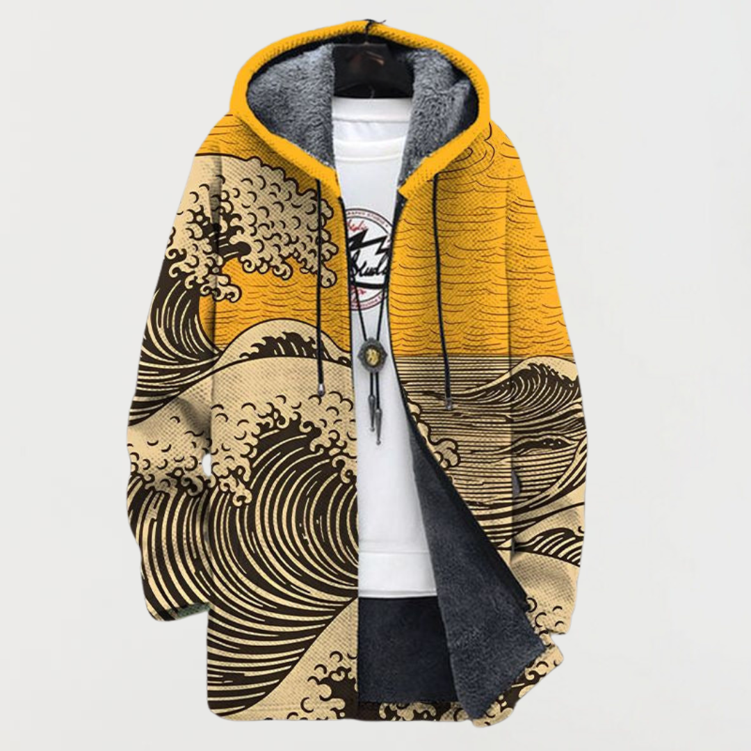 Kai | Wellenkunst-Hoodie