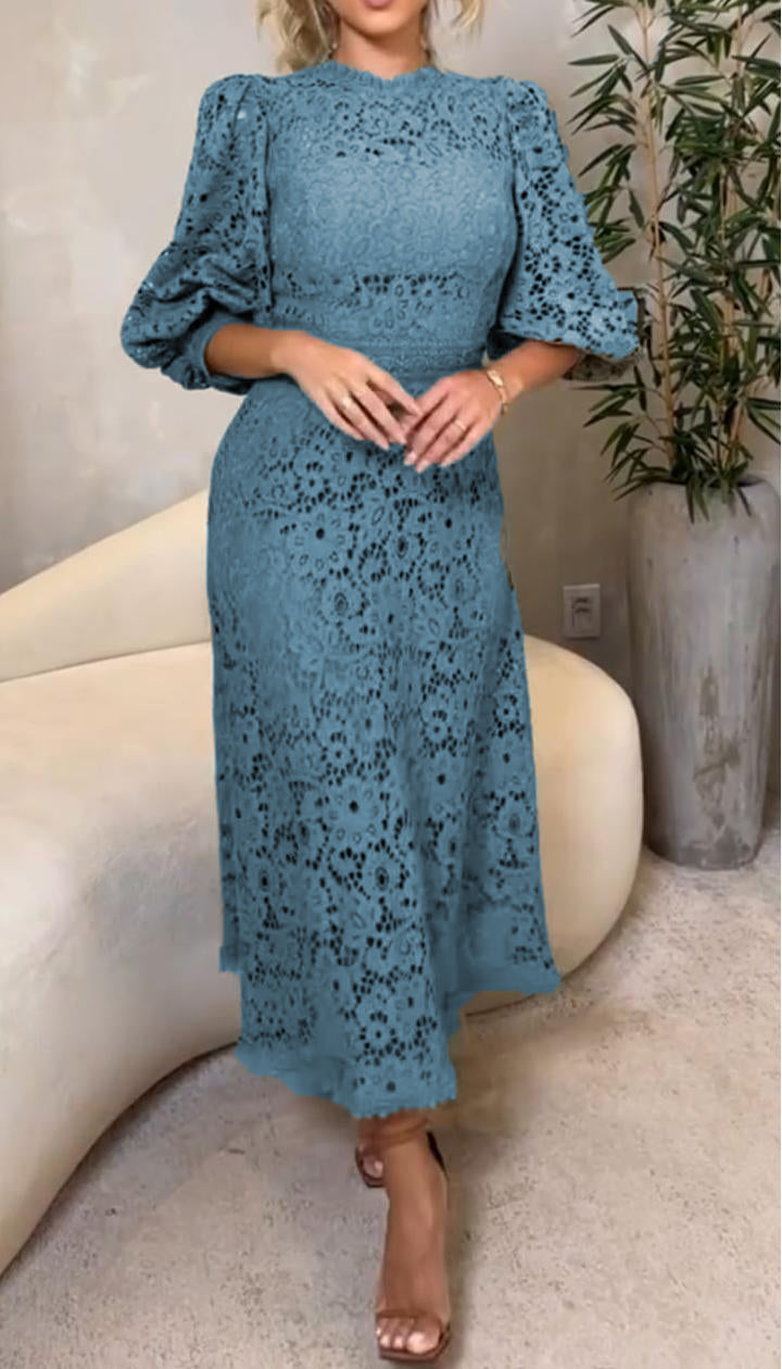LunaBloom™ Spitzenlaterne Kleid