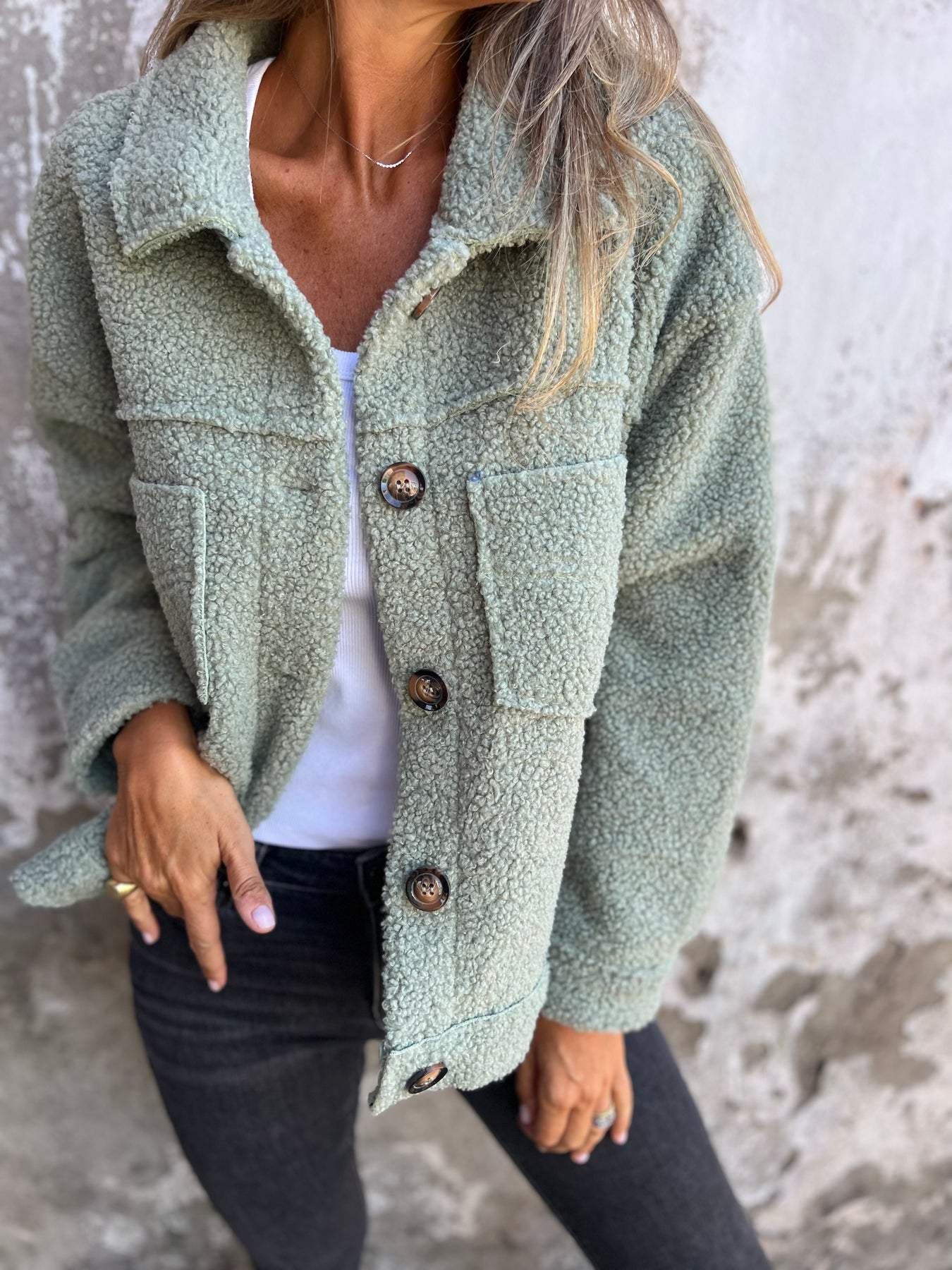 Bella | Warme Kurze Frühlingsjacke