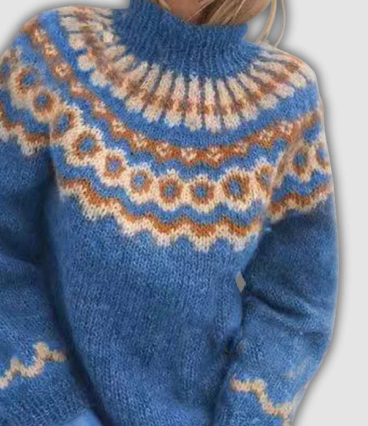 VIOLETTA I GEMÜTLICHER ROLLKRAGENPULLOVER