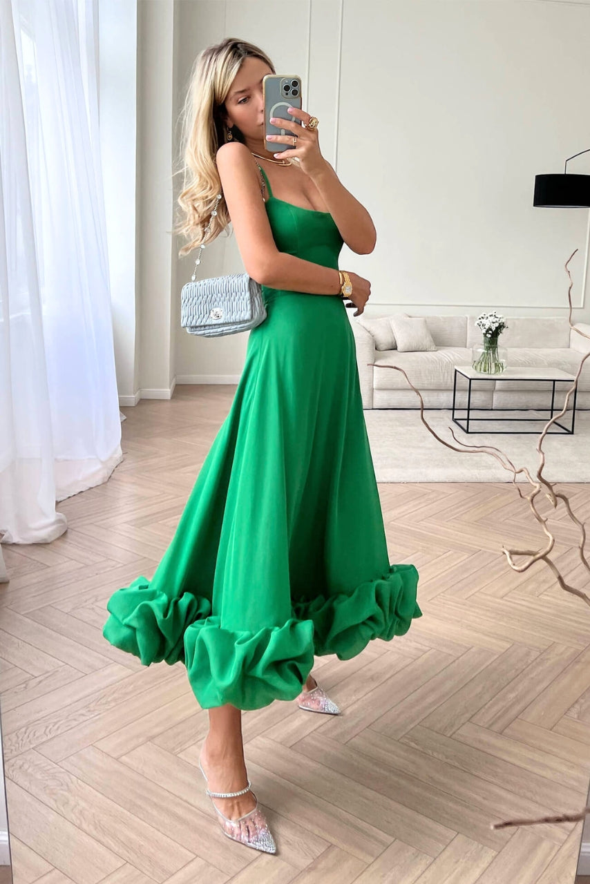 Bula | Anmutiges Fließendes Kleid