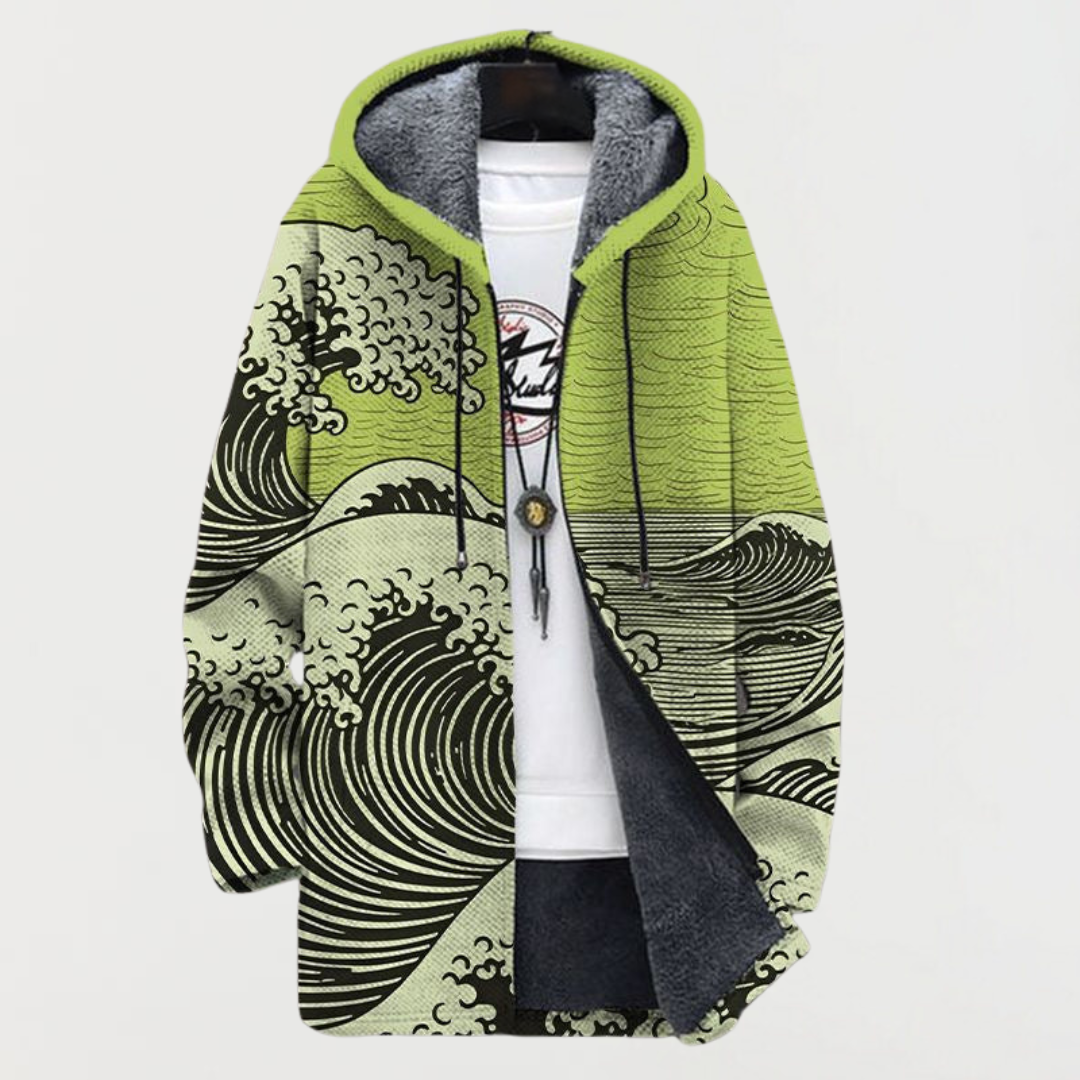 Kai | Wellenkunst-Hoodie