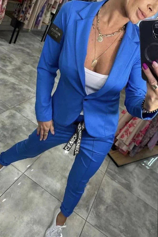 BELLE I ELEGANTES BLAZER- UND HOSEN-SET