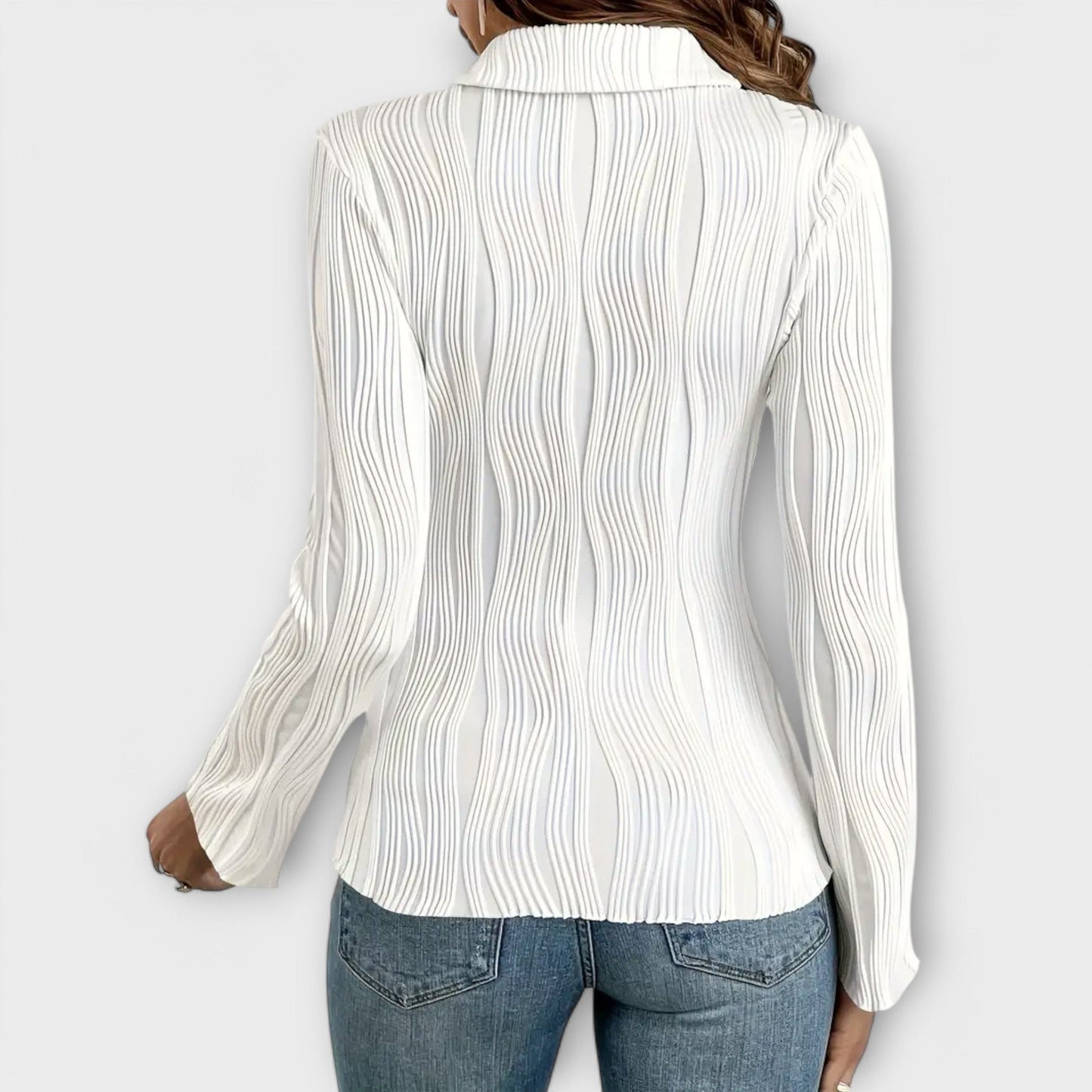 Natalie - Bluse mit langen Ärmeln