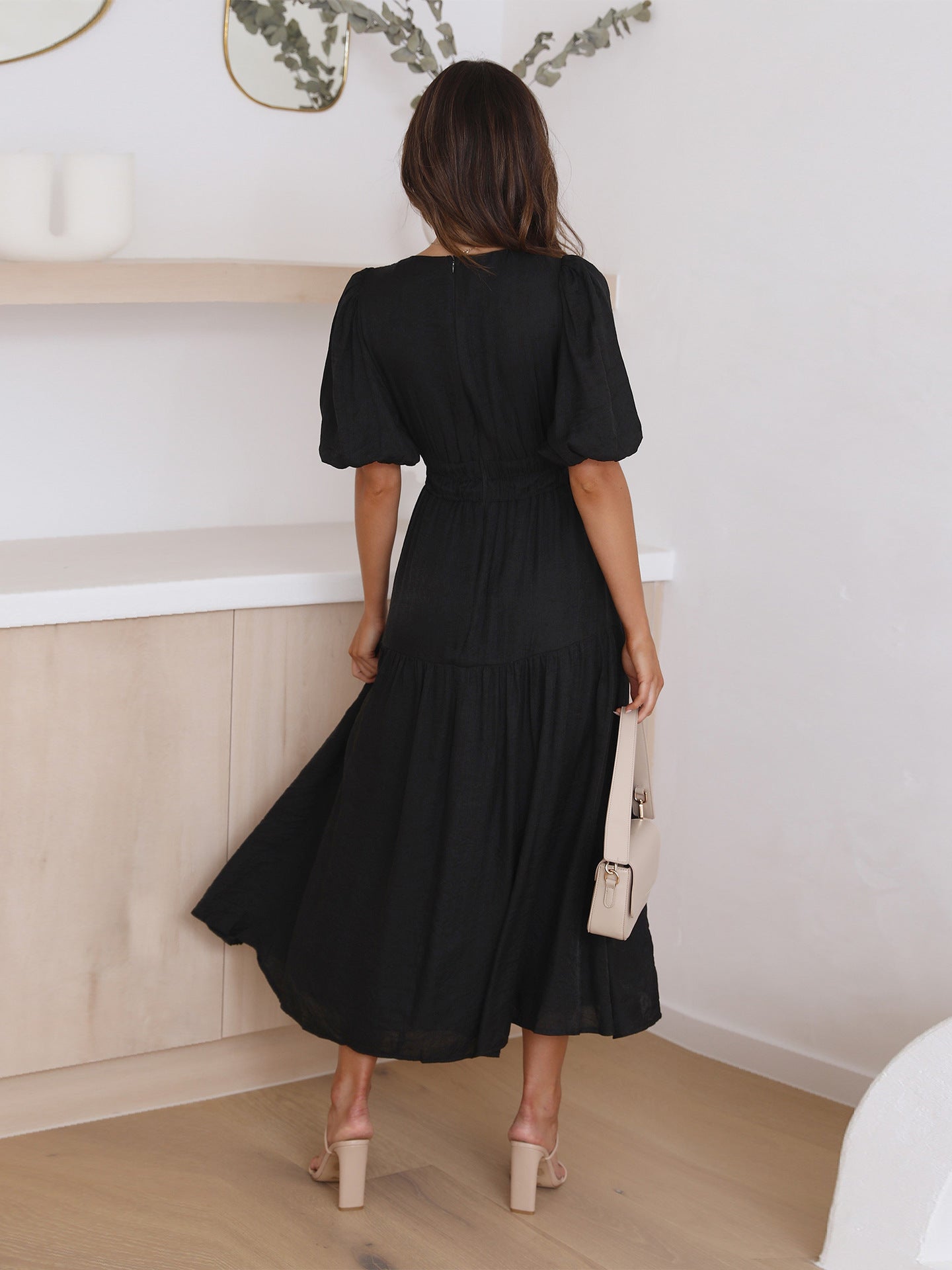Bethany | Puffärmel Kleid
