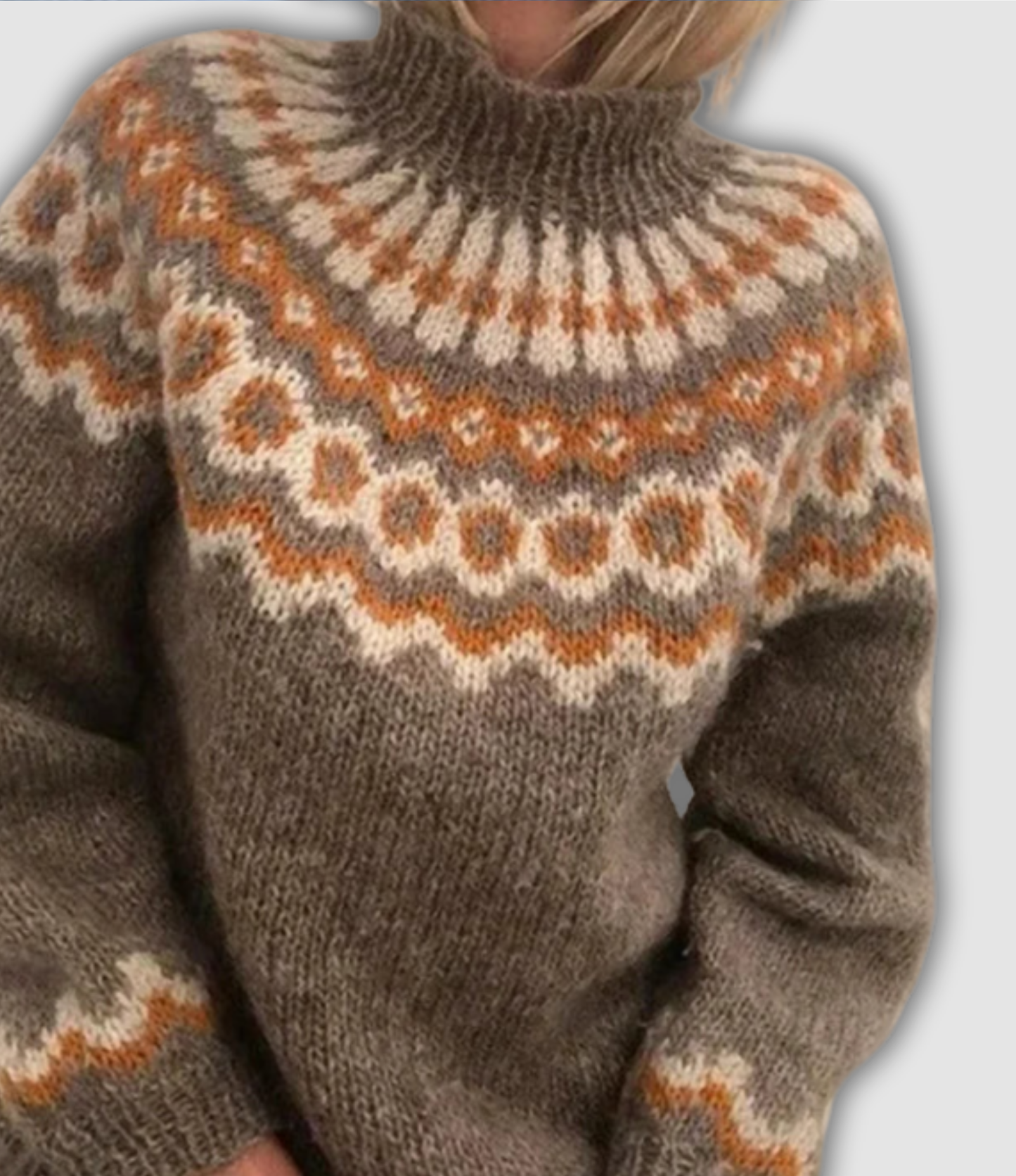 VIOLETTA I GEMÜTLICHER ROLLKRAGENPULLOVER