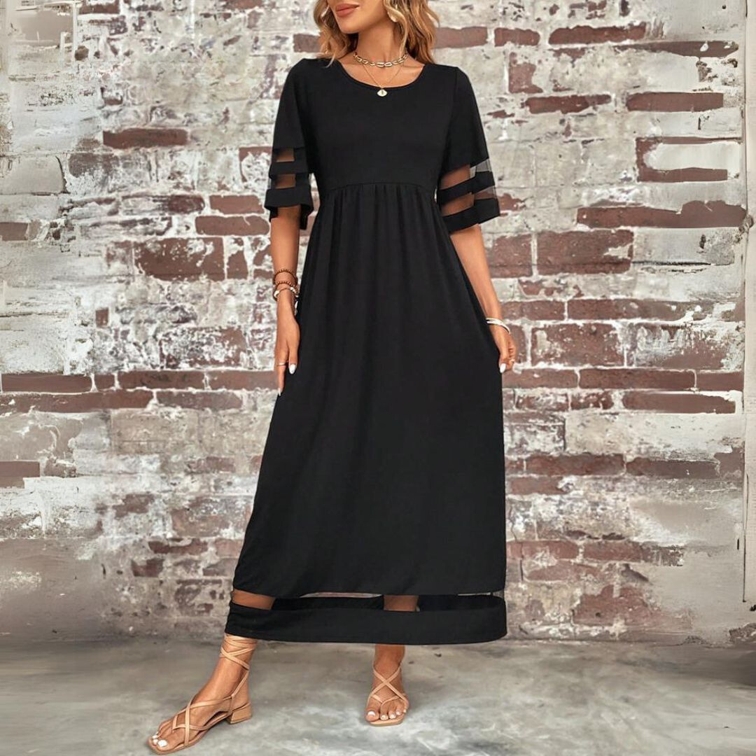ANDREA I MODERNES MAXIKLEID