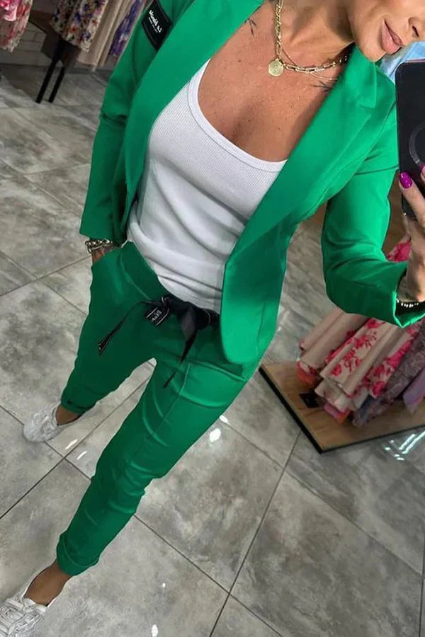 BELLE I ELEGANTES BLAZER- UND HOSEN-SET