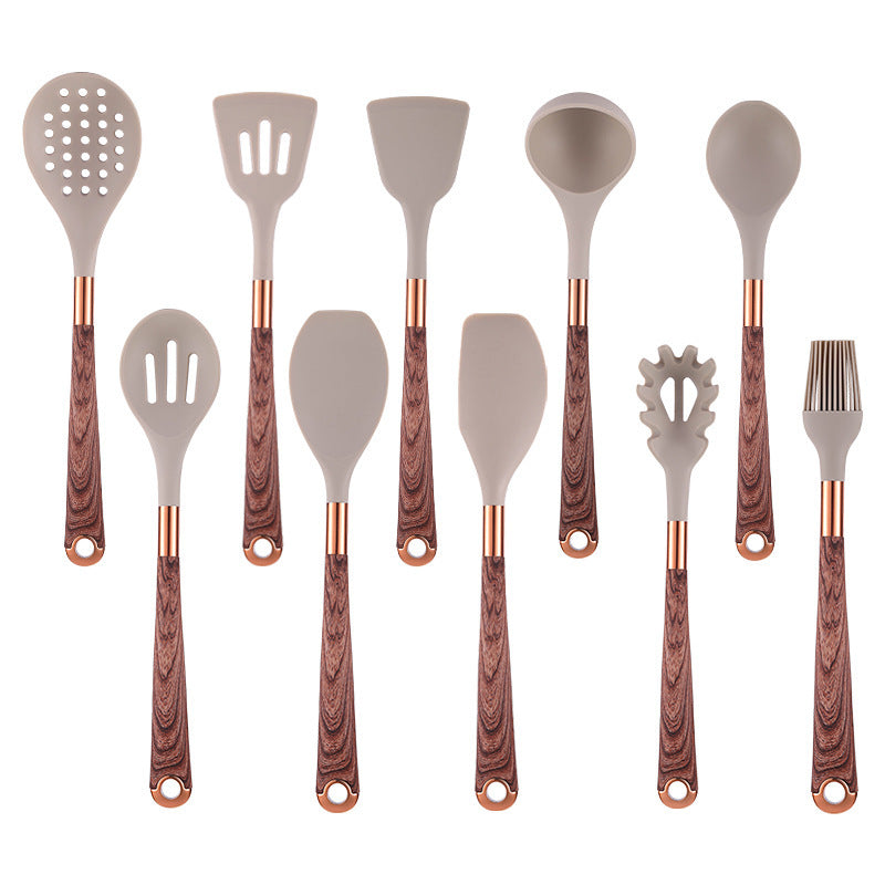Set mit 10 langlebigen Küchenutensilien