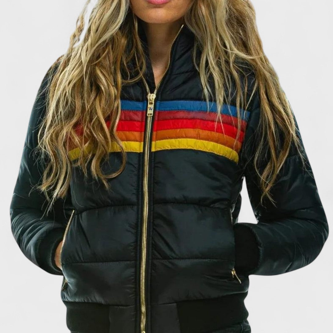 TYRA I STILVOLLE WINDDICHTE REGENJACKE