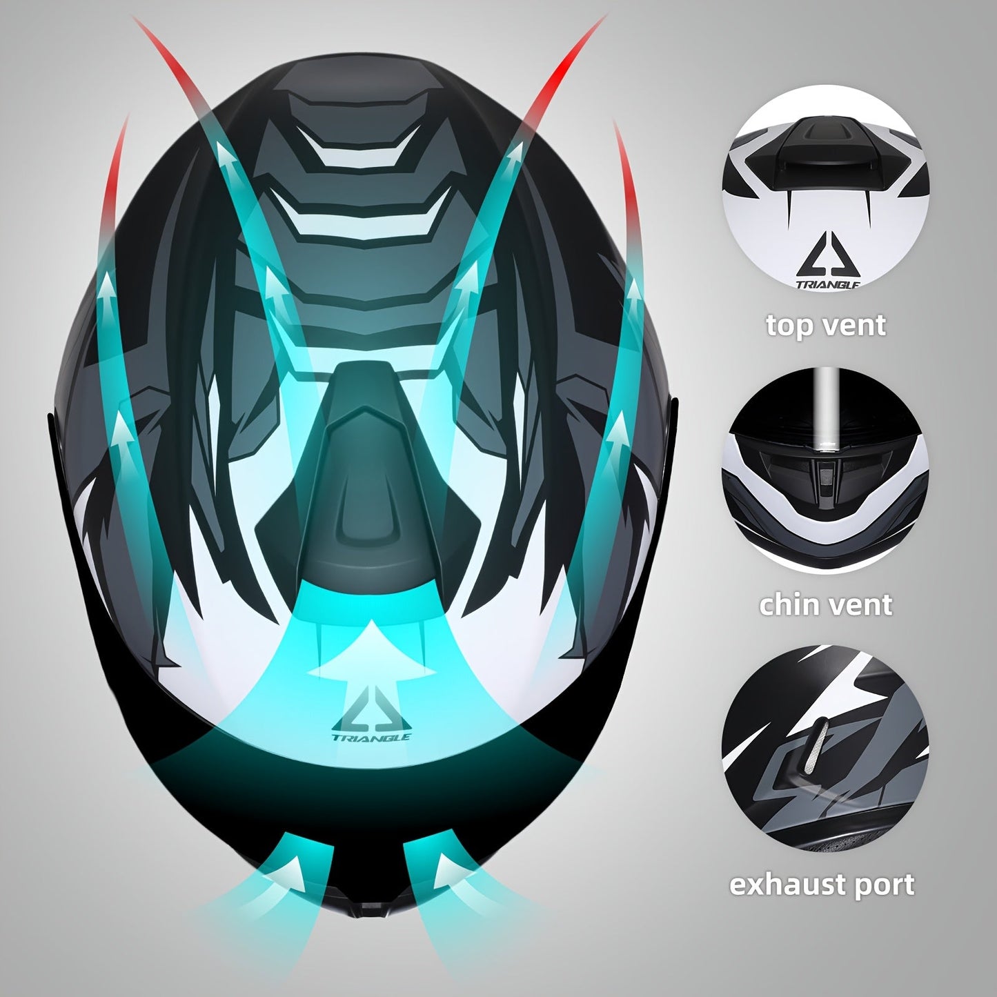 TriForce Designer Integralhelm