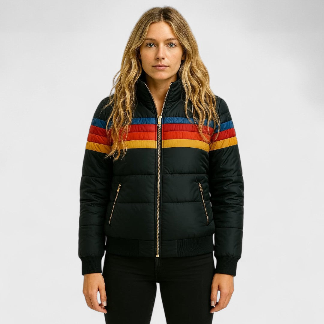 TYRA I STILVOLLE WINDDICHTE REGENJACKE