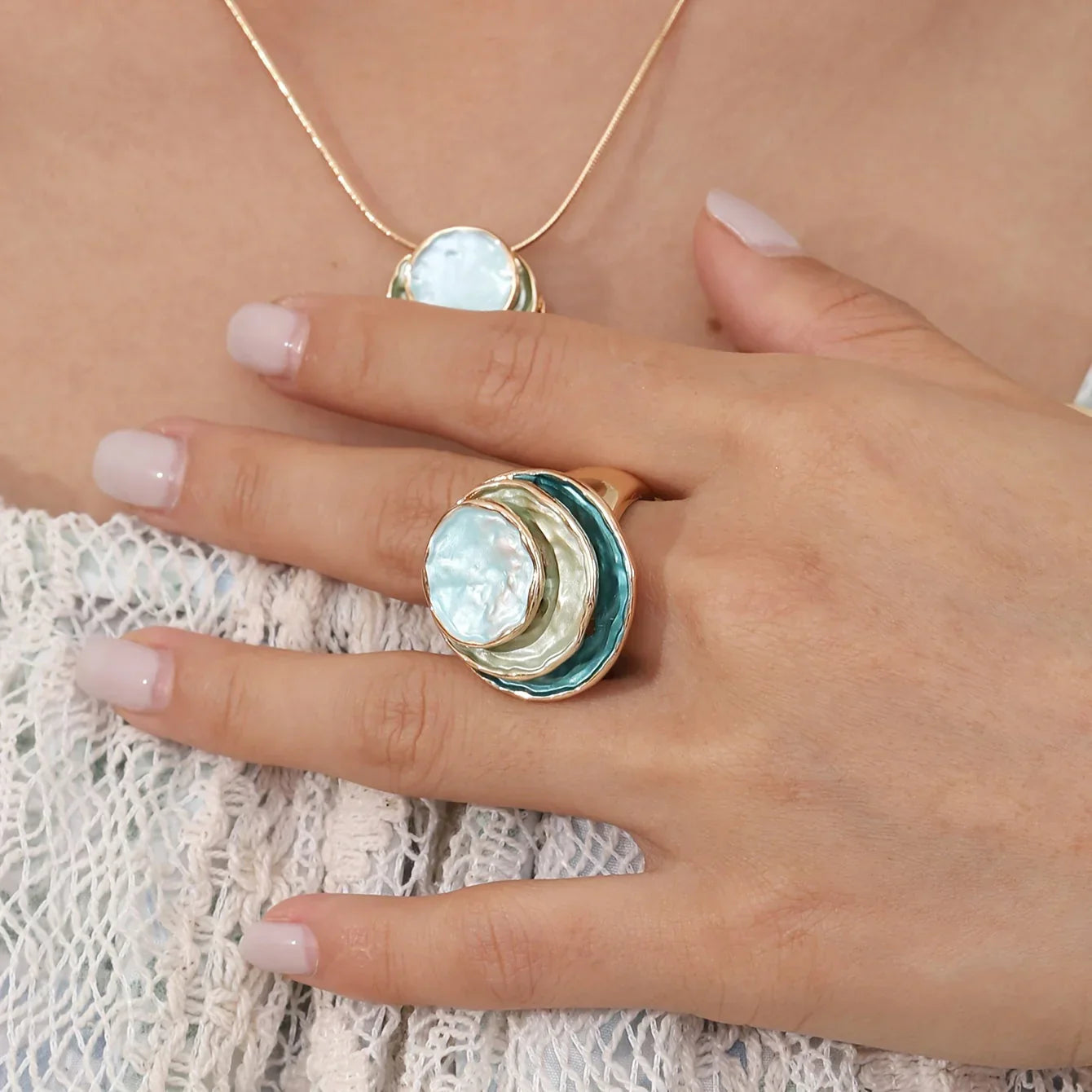 Aylin™ | Boho Stapel Statement Ring