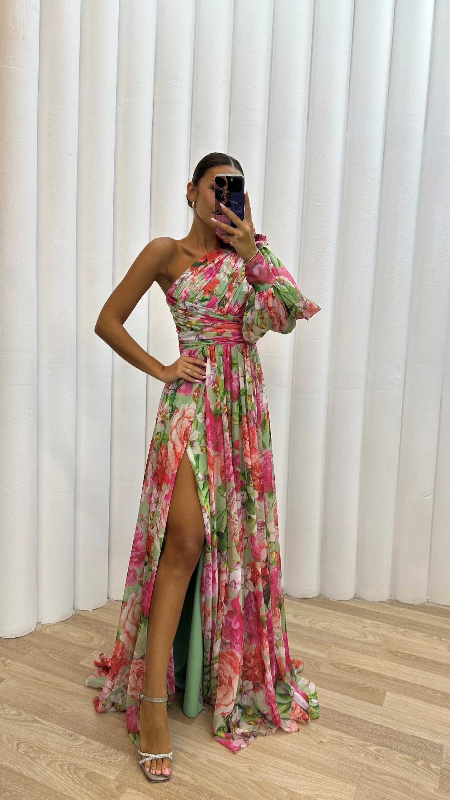 Mckenzie | Atemberaubendes Fließendes Kleid