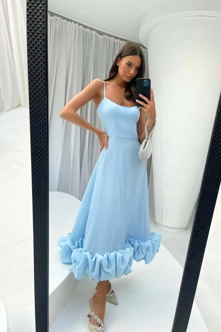 Bula | Anmutiges Fließendes Kleid