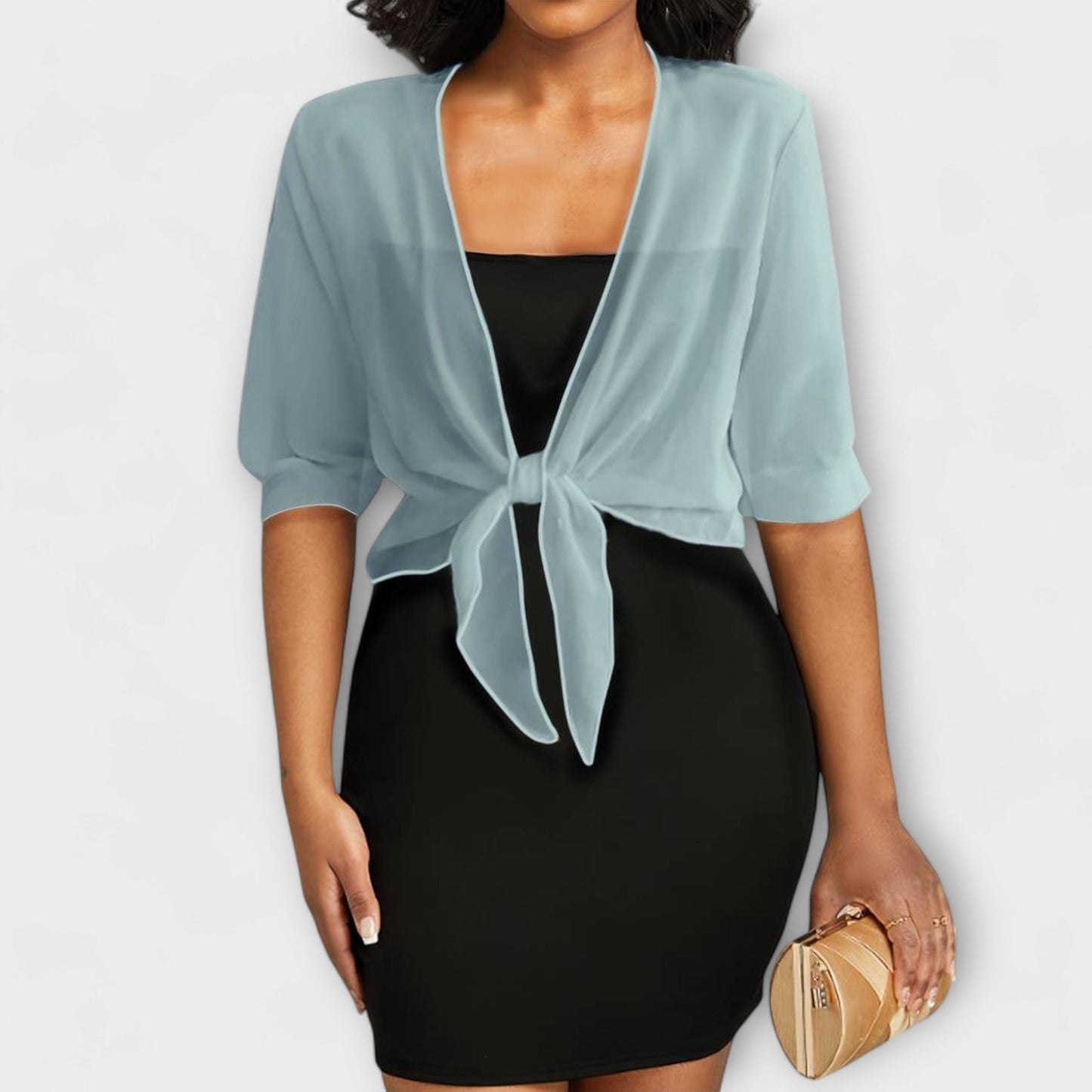 Olivia - Bluse mit offenem Vorderteil