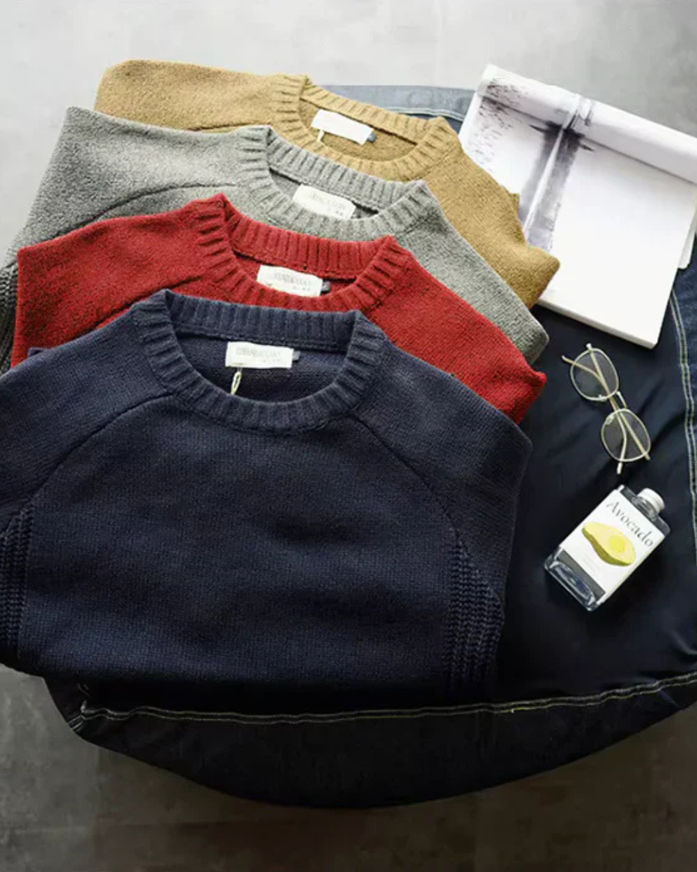 PAULO I FREIZEIT-STRICKPULLOVER