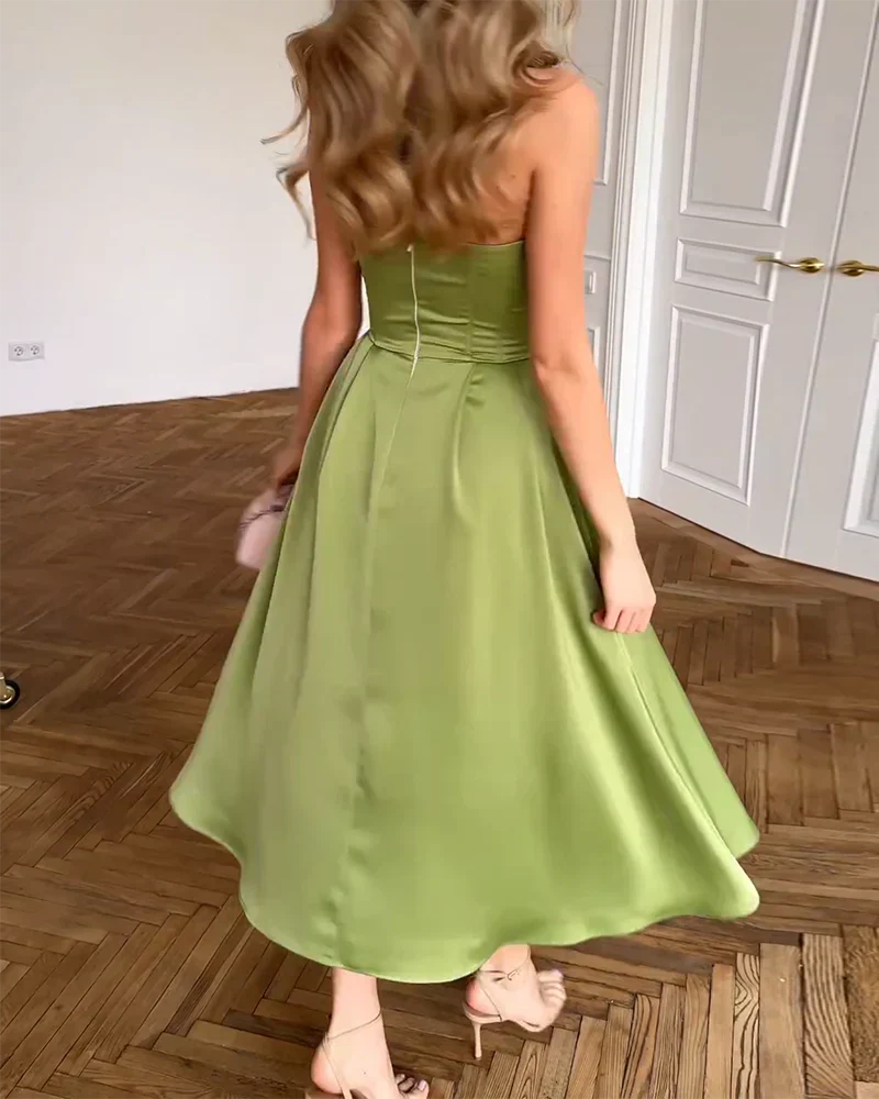 Sabrina | Strapless Elegantes Kleid