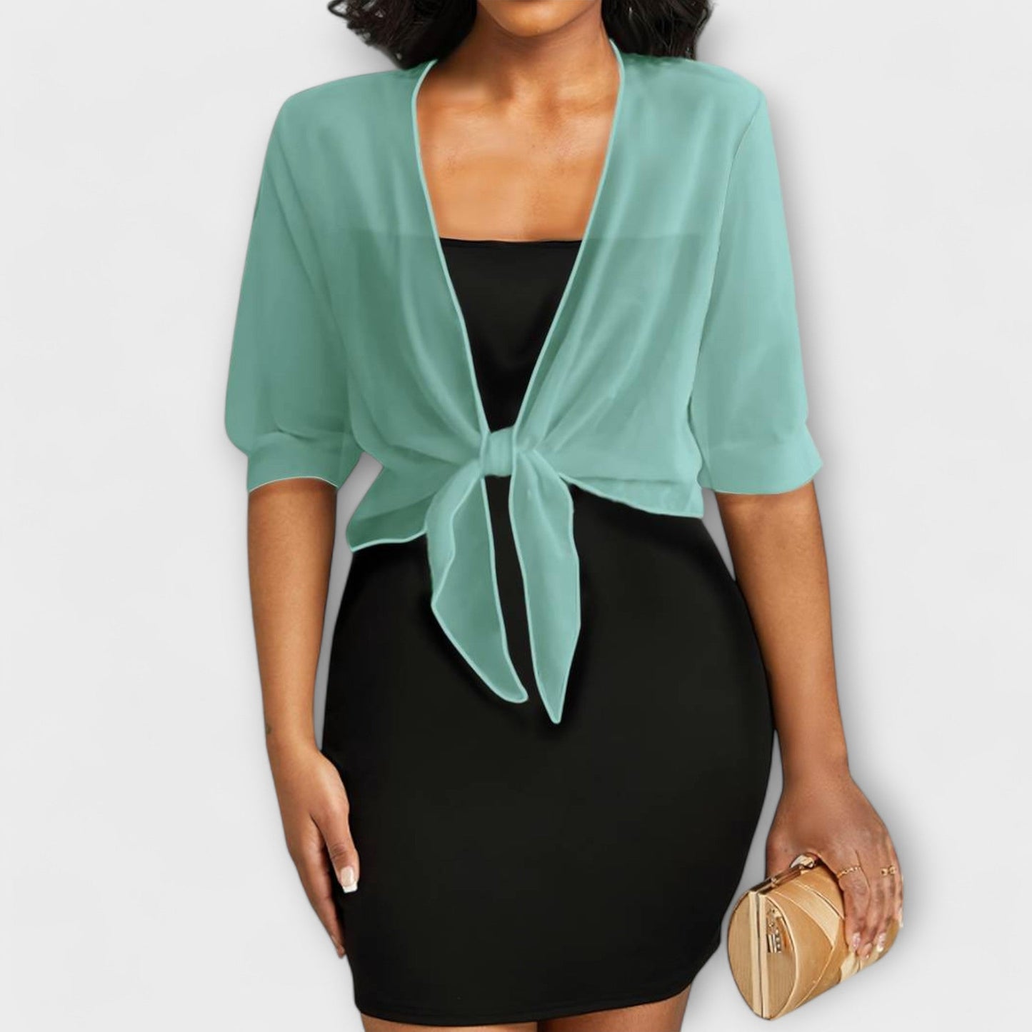 Olivia - Bluse mit offenem Vorderteil