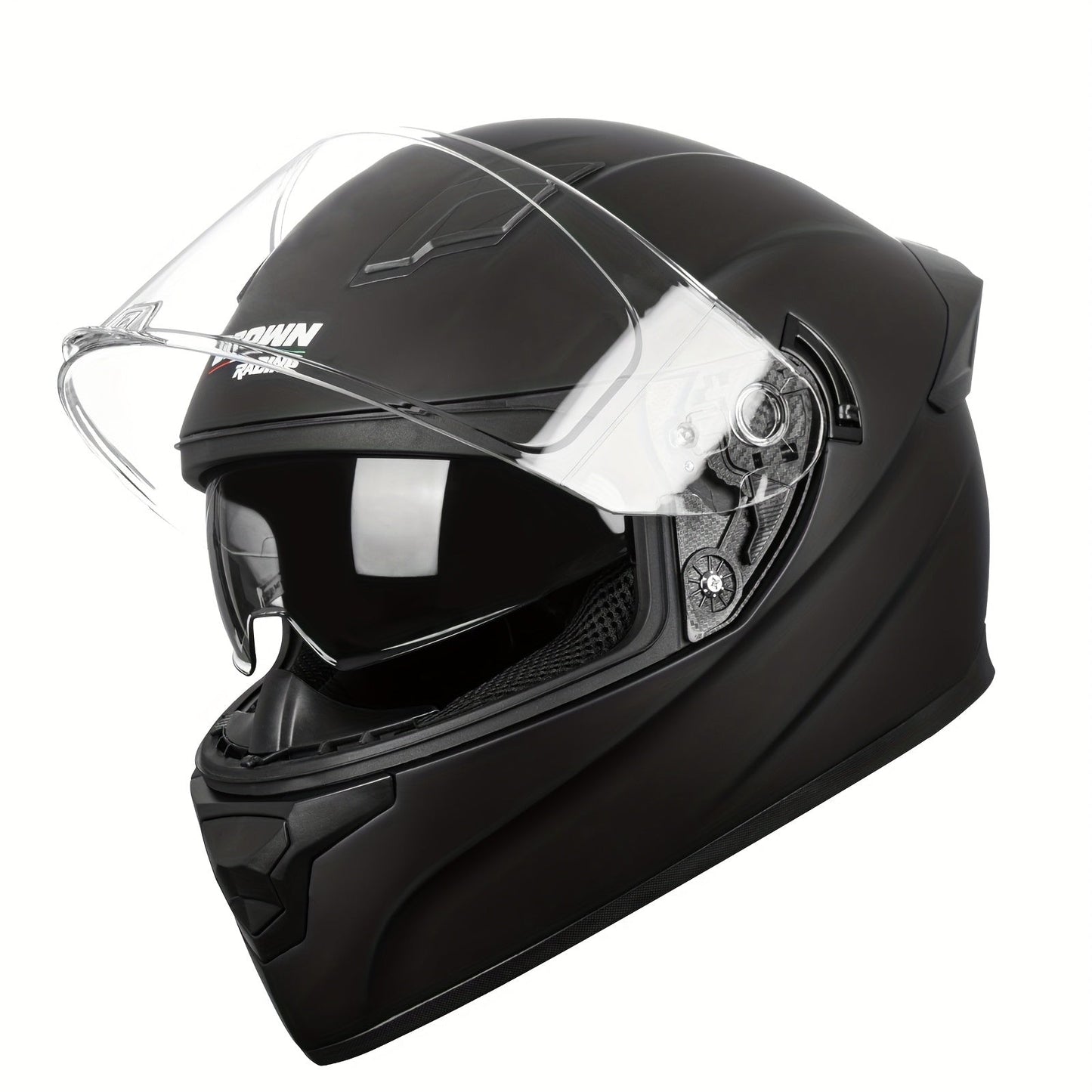 F-700 Motorradhelm - Matt Schwarz