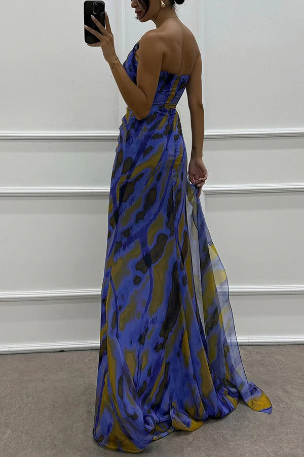 Mavis | Vibrantes Maxikleid