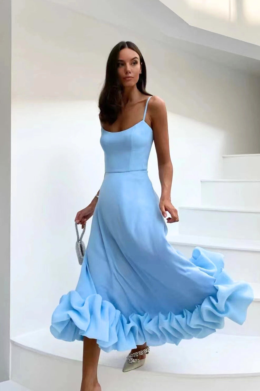Bula | Anmutiges Fließendes Kleid