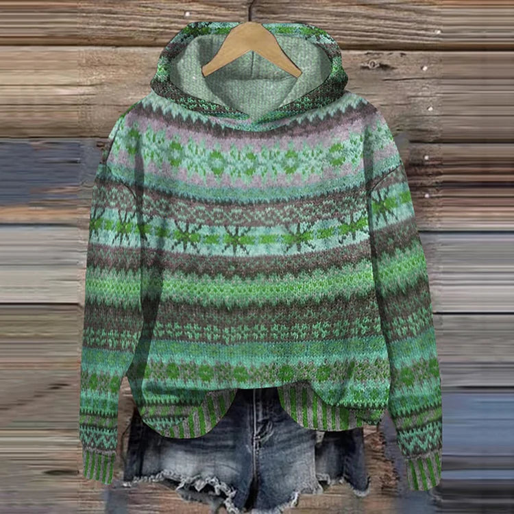 LIORA I LÄSSIGER KAPUZENPULLOVER