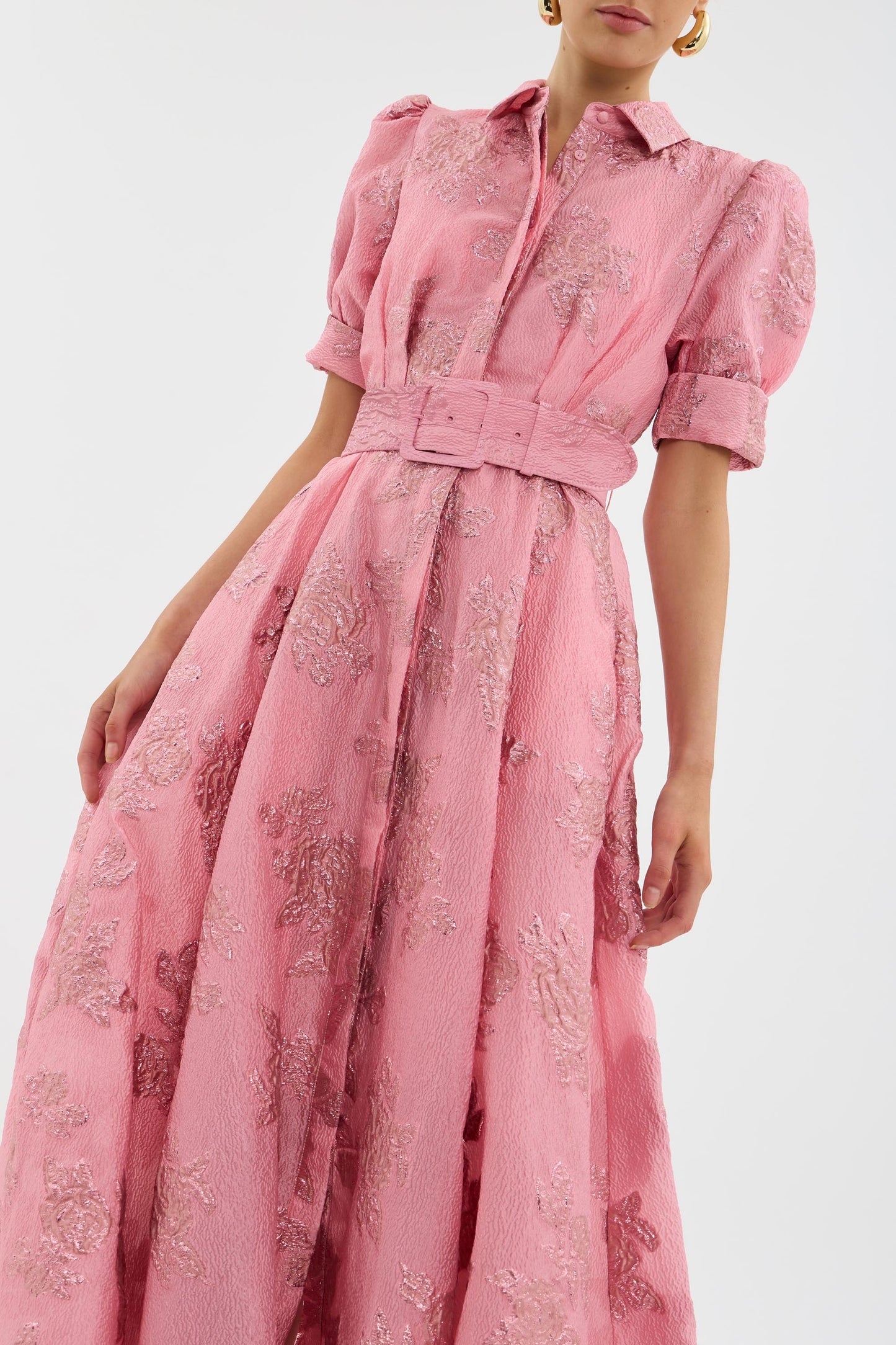 Rebecca - Kleid mit kurzen Puffärmeln