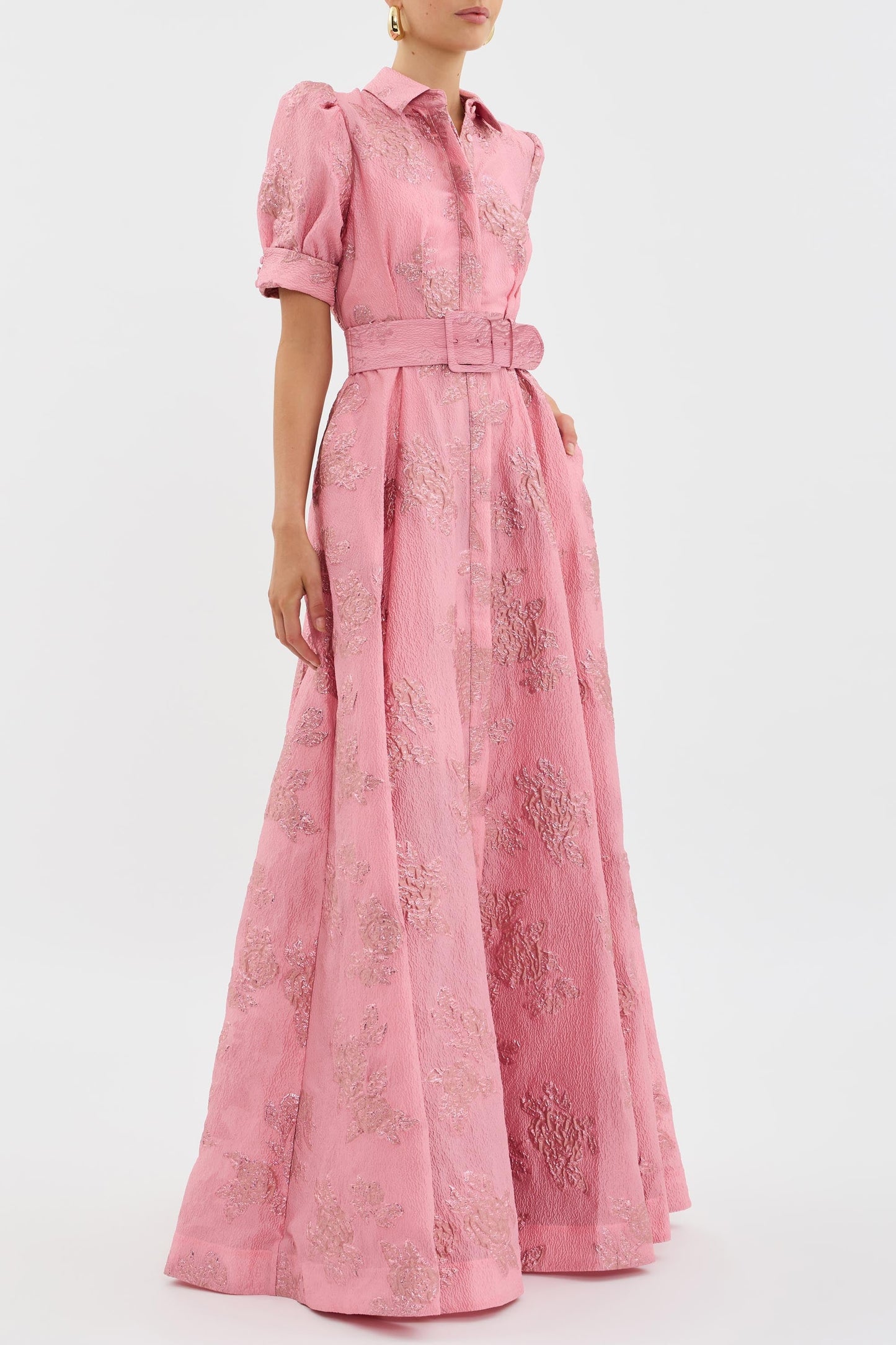Rebecca - Kleid mit kurzen Puffärmeln