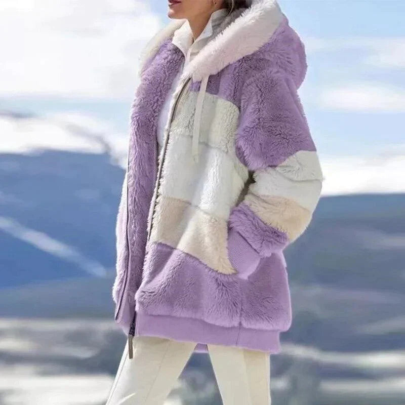 Harper | Stylische Fleecejacke mit Kapuze