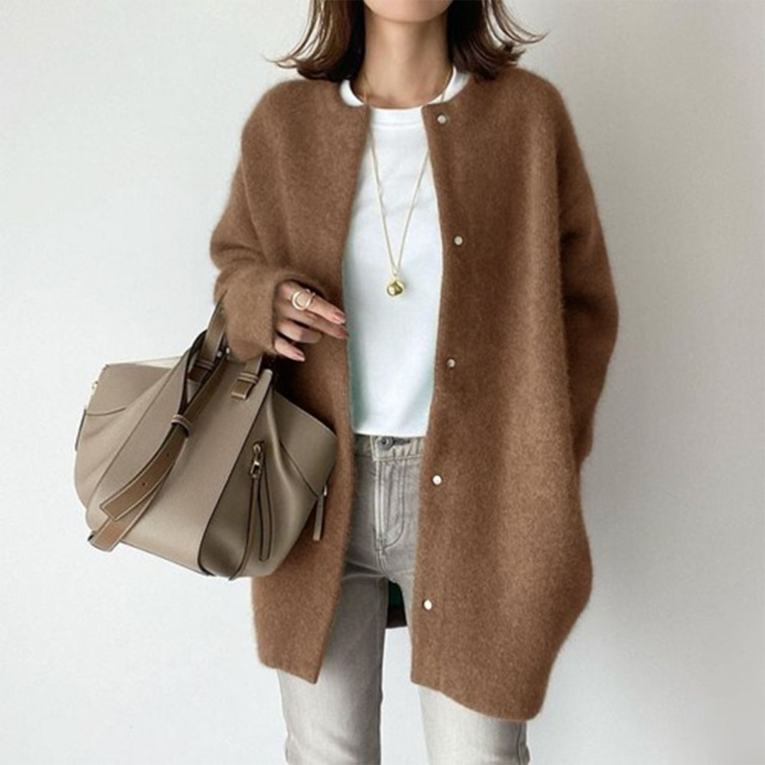 CHLOÉ I ELEGANTER CASHMERE-CARDIGAN