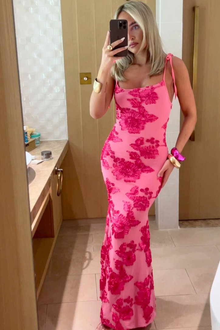 Thea | Florales Maxikleid