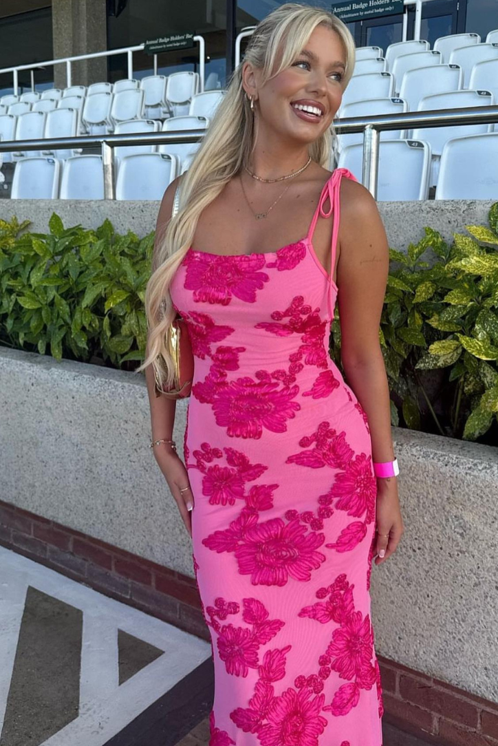 Thea | Florales Maxikleid