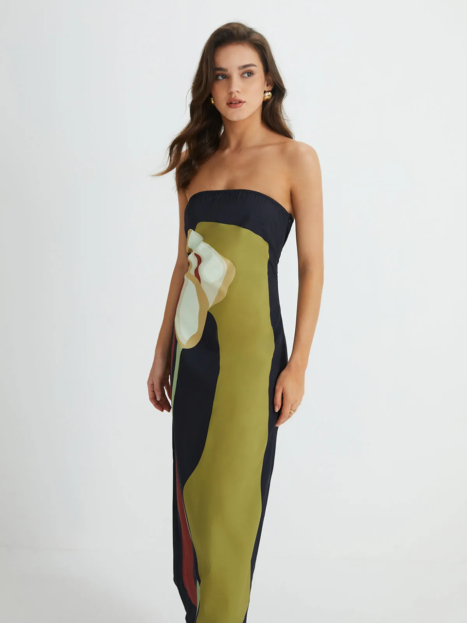 Harper | Strapless Maxi-Kleid