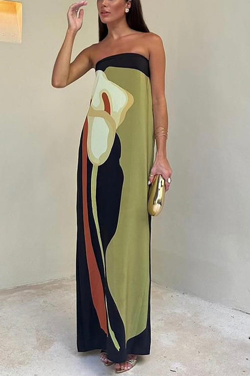 Harper | Strapless Maxi-Kleid