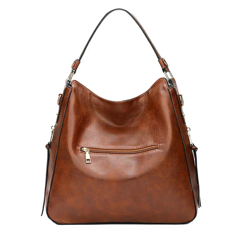 Mila | Leder Schultertasche