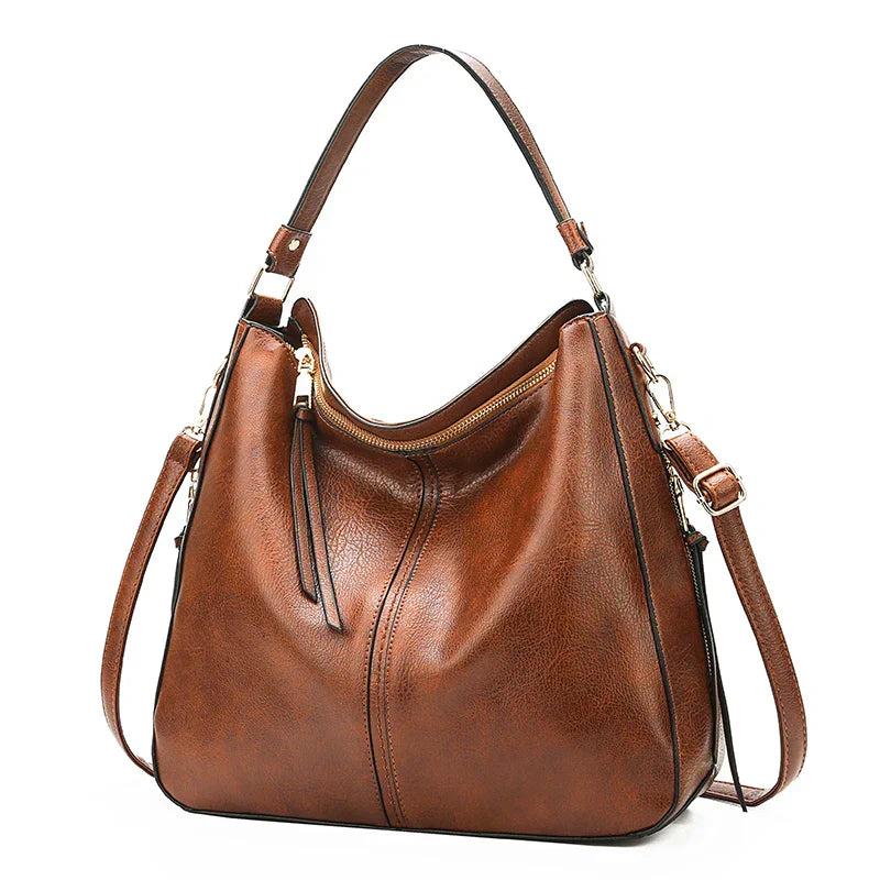 Mila | Leder Schultertasche