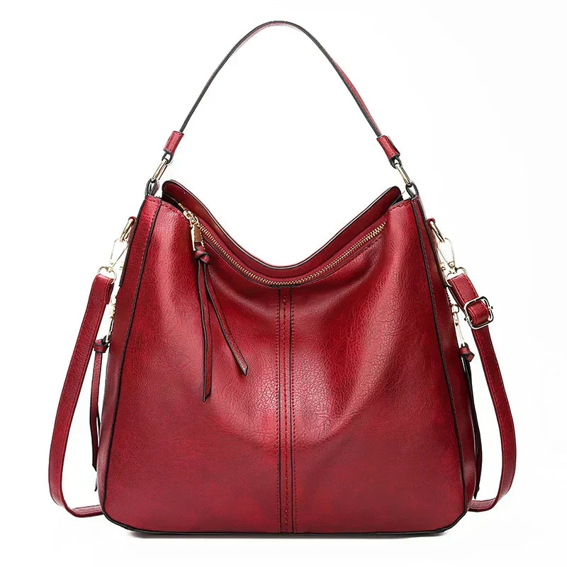 Mila | Leder Schultertasche