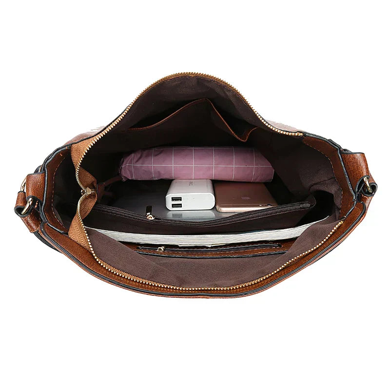 Mila | Leder Schultertasche